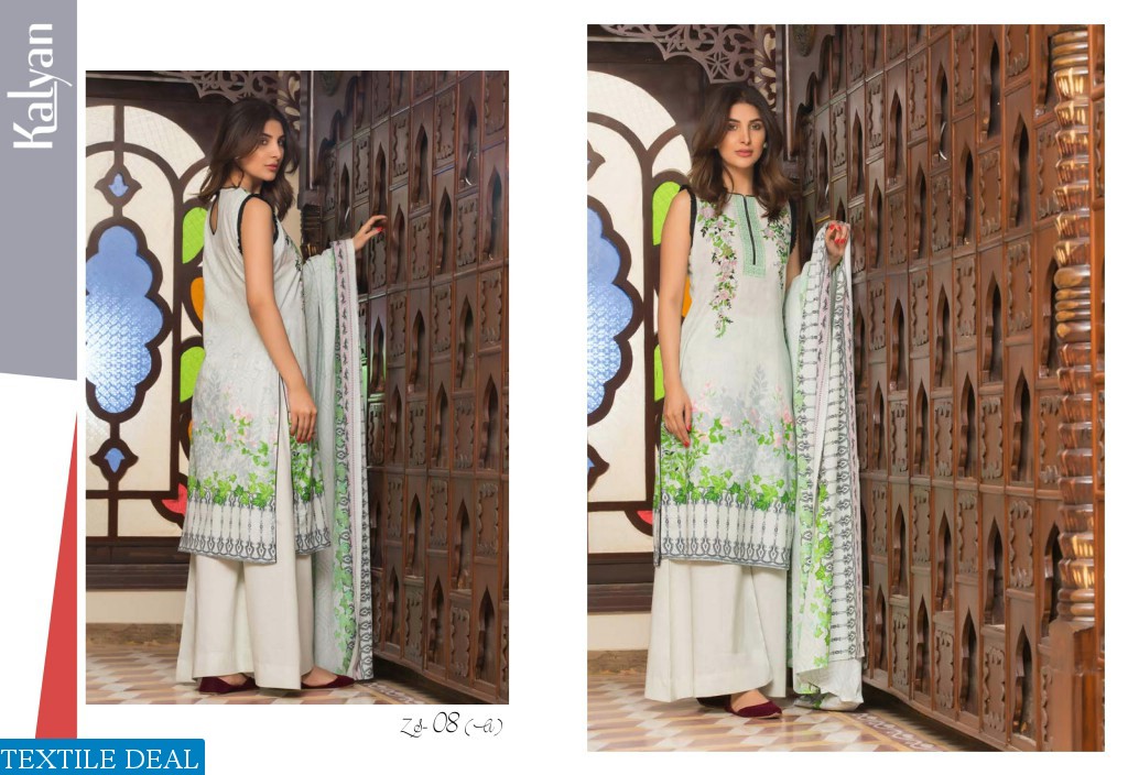 Zs kalyan printed lawn collection Wholesale pakistani dress material